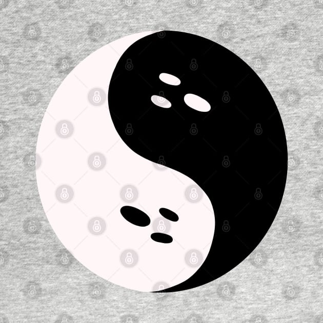 Spooky Yin Yang by Doodle by Meg